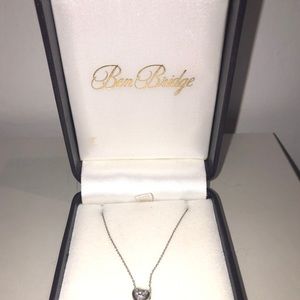 Stunning solitary diamond necklace